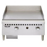 Vulcan Heavy Duty Gas Griddle w/ Manual Controls - 1" Steel Plate - 50,000 BTU. - Mabrook Hotel Supplies